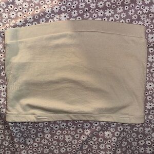 Cream Women's Tube Top